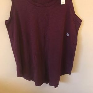 Loft purple tank top